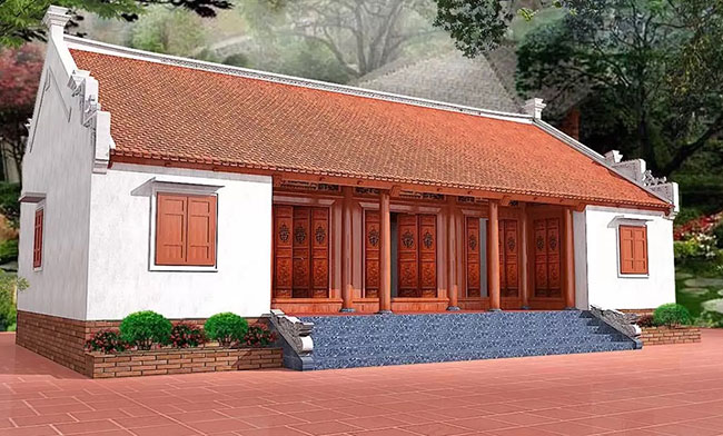 Xây nhà cấp 4 và giá xây dựng nhà cấp 4 trọn gói năm 2026 4 Nhà cấp 4 truyền thống ở miền bắc