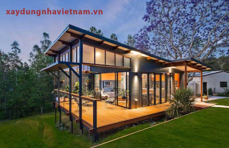 Nhà tiền chế là gì? đặc điểm và giá nhà tiền chế năm 2026 10 Mẫu nhà tiền chế 1 tầng đẹp