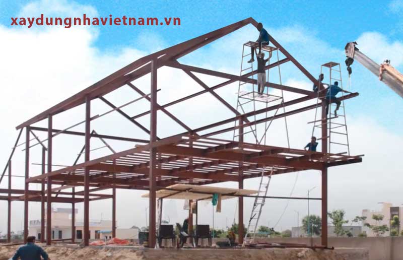 Nhà tiền chế là gì? đặc điểm và giá nhà tiền chế năm 2026 3 Nhà tiền chế có ưu điểm thi công nhanh chóng