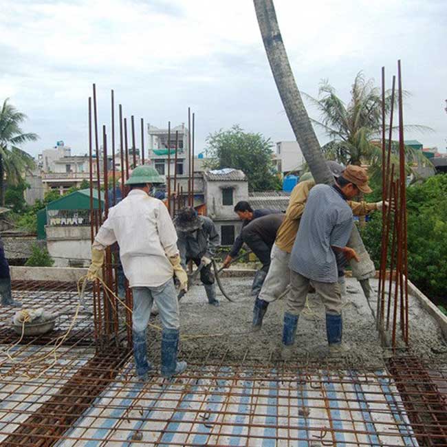Quy trình xây nhà từ móng đến mái: hướng dẫn chi tiết 3 Trong quy trình xây nhà cần đặc biệt chú ý đên phần đổ mái nhà