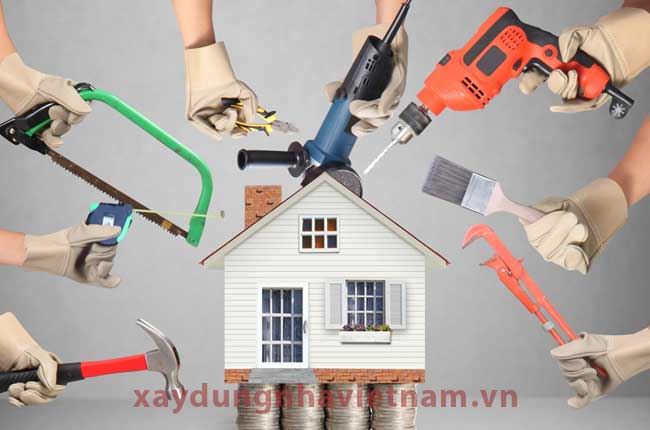 Giá sửa chữa nhà trọn gói tại Hà Nội tuỳ thuộc vào nhiều yếu tố; 