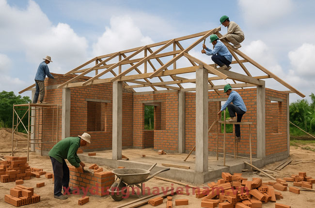Hoàn toàn có thể xây được nhà cấp 4 giá 500 triệu đẹp và tiện nghi Hoàn toàn có thể xây được nhà cấp 4 giá 500 triệu đẹp và tiện nghi