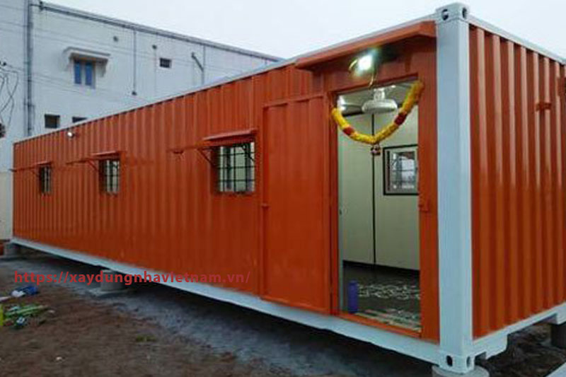 30 triệu có thể làm nhà tiền chế băng container
