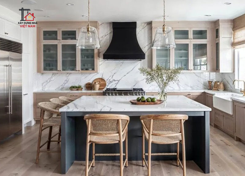 Cách thiết kế phòng bếp đẹp và hiện đại 10 Mẫu phòng bếp kiểu Mid-Century Modern