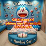 Cách trang trí phòng ngủ Doraemon