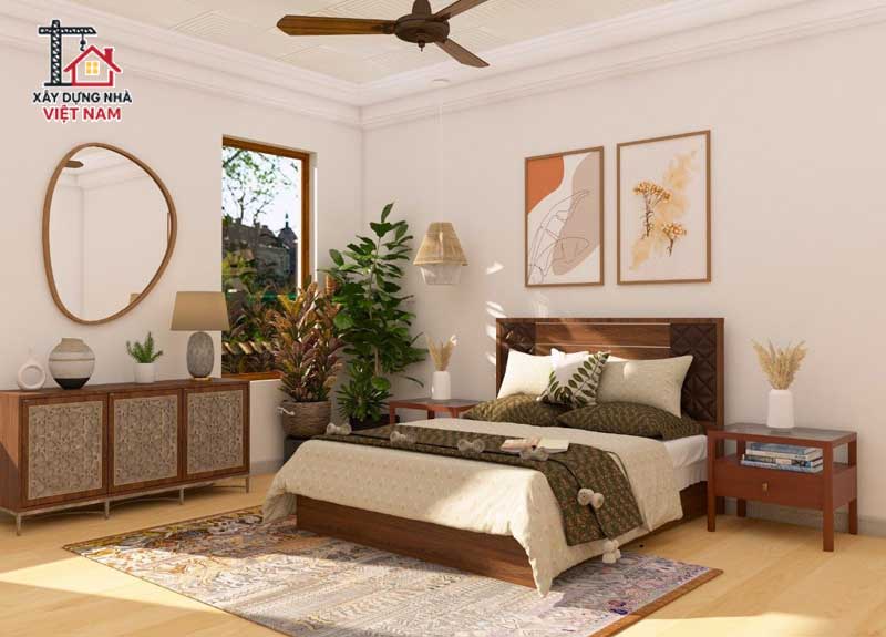 Decor phòng ngủ vintage đầy lãng mạn và hoài cổ 6 Decor phòng ngủ Vintage hiện đại
