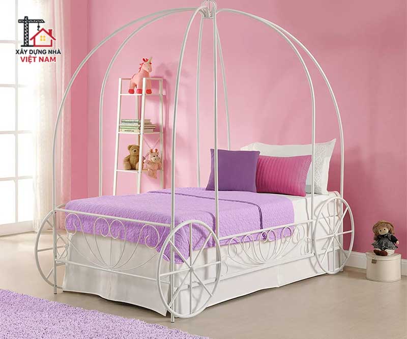 Decor phòng ngủ cho bé gái 10 tuổi