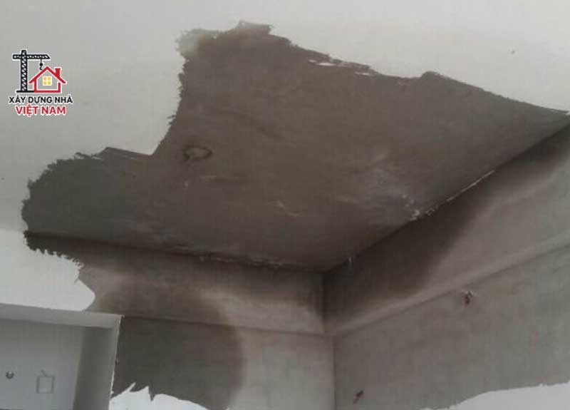 Có nên xử lý chống thấm khi xây thô không? 1 Khi bị thấm dột rất khó xử lý
