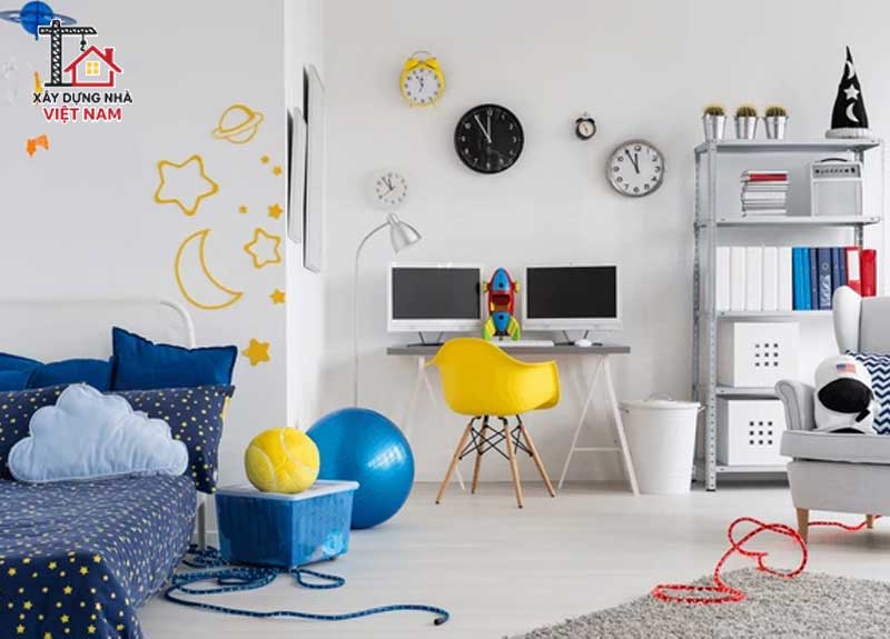 Lứa tuổi 7-13 thường thích decor phòng ngủ theo sở thích