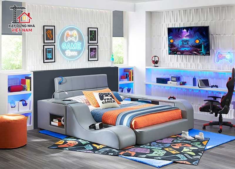 Một thiết kế phòng ngủ cho bé trai 15 tuổi