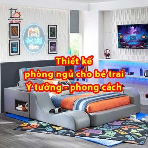 Thiết kế phòng ngủ cho bé trai: Ý tưởng, phong cách