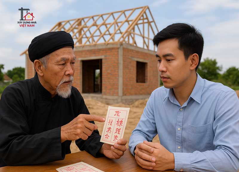 Với người tâm thì khi chọn dịch vụ làm nhà trọn gói vẫn nên xem tuổi hớp hay không