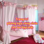 trang trí phòng ngủ công chúa