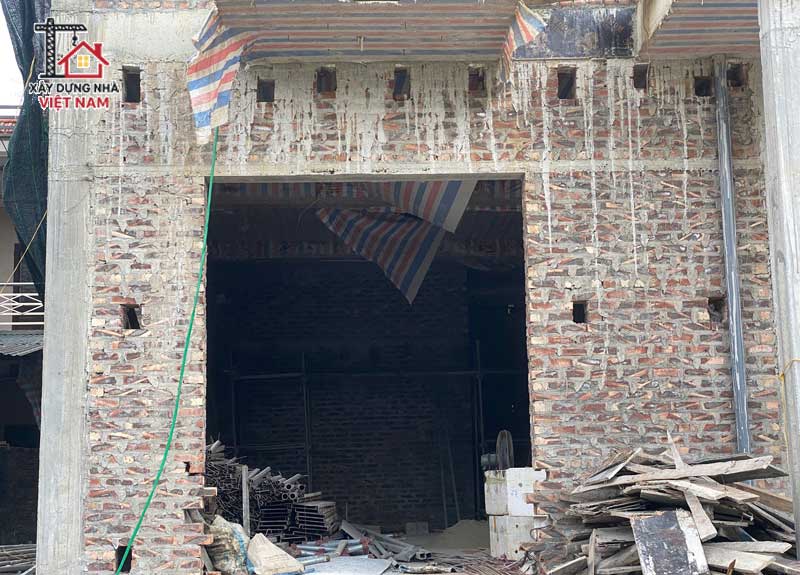 Chi phí vật liệu xây thô phụ thuộc vào giá cả thị trường trong thời điểm xây dựng