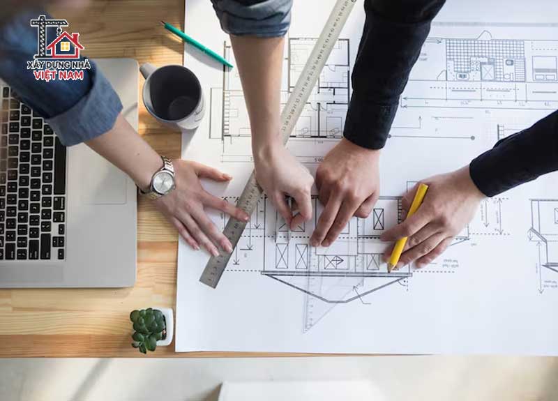Thiết kế nhà là quá trình tạo ra bản vẽ kiến trúc – kết cấu – điện nước